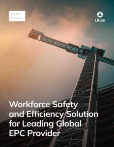 Global EPC Provider Workforce Safety and Efficiency cover page