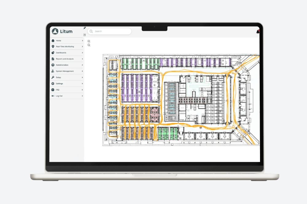 rtls solutions software screens