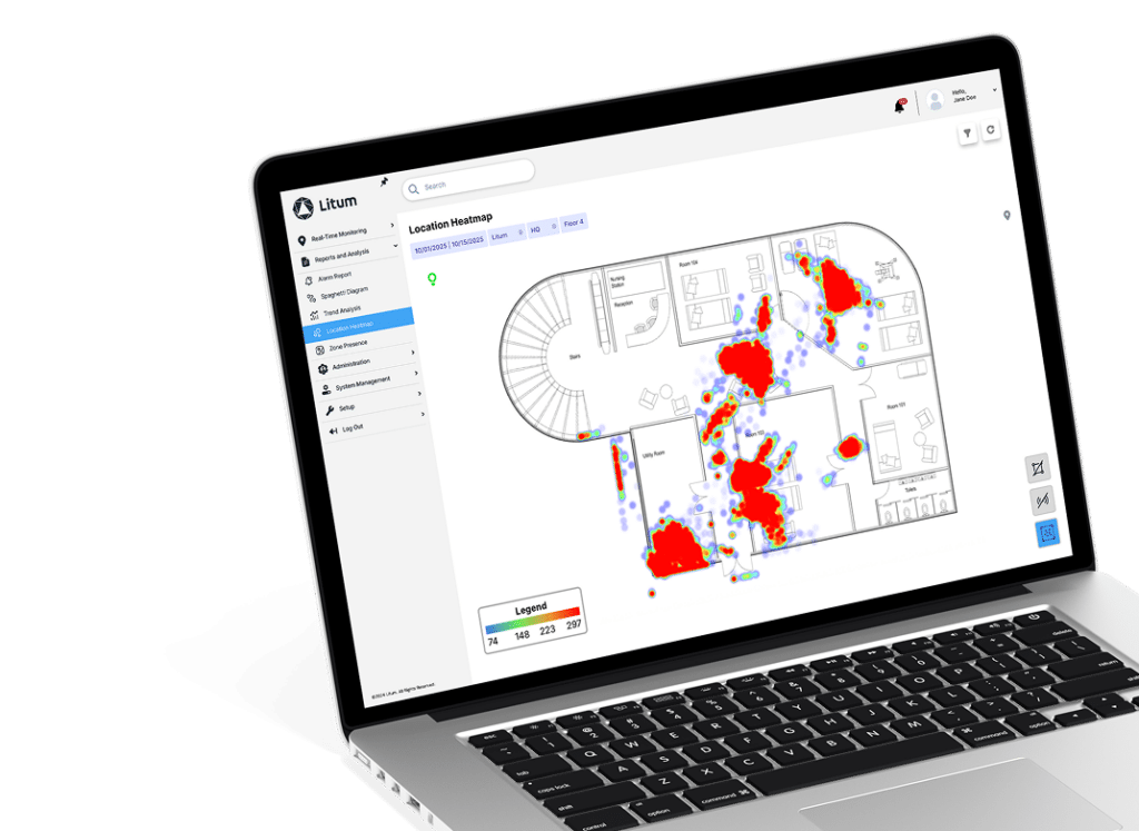 RTLS vs. RFID: Which Asset Tracking Technology Is Right for Your Operation? 4 Rfid software with heatmap features.