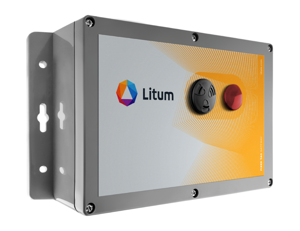 What Is BLE Indoor Positioning? How Bluetooth RTLS Works 2 Litum RTLS fixed tag gateway used for high-precision indoor tracking and asset management in industrial environments.