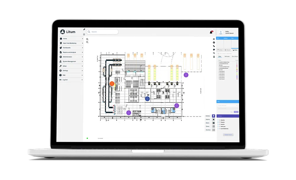 Real-Time Asset Tracking System with RTLS | Litum